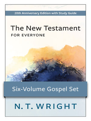 cover image of New Testament for Everyone Gospel Set